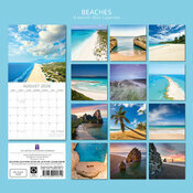 Calendrier 2026 Plages Paradisiaques