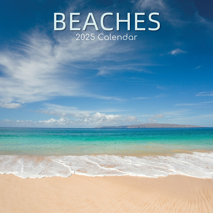Calendrier Mural 2025 Plages Paradisiaques