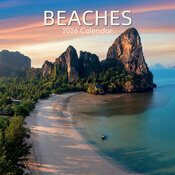 Calendrier Mural 2026 Plages Paradisiaques