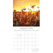 Calendrier papier 2026 Tranquillit Zen Mditation