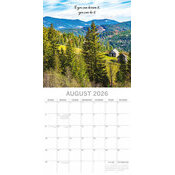 Calendrier Mural 2026 Inspiration Paysage Zen 