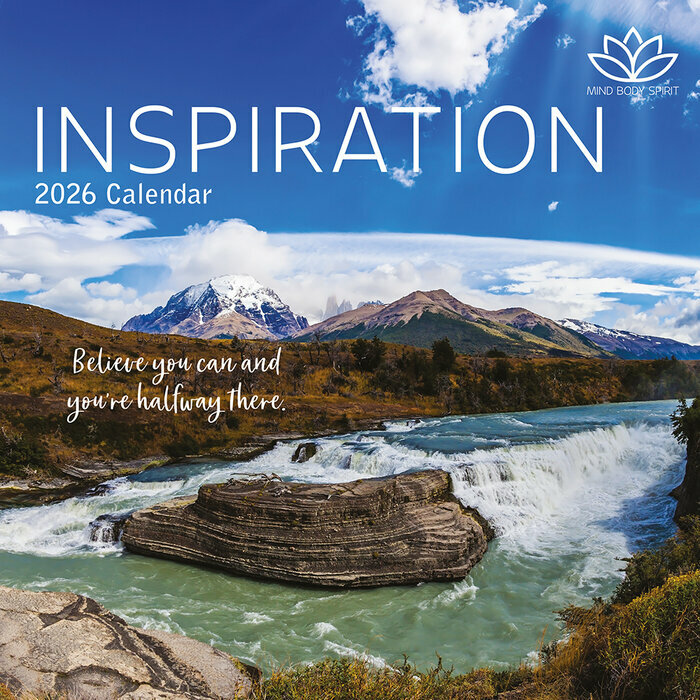 Calendrier Mural 2026 Inspiration Paysage Zen Bien tre