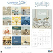 Calendrier Mural 2026 Balade  la plage