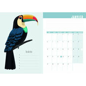 Agenda 2026 Dessins Oiseaux colle