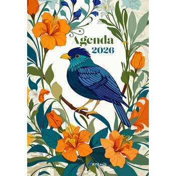 Agenda 2026 Dessins Oiseaux du Jardin