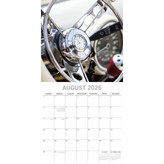 Calendrier papier 2026 Objets Rtro Vintage Chiner
