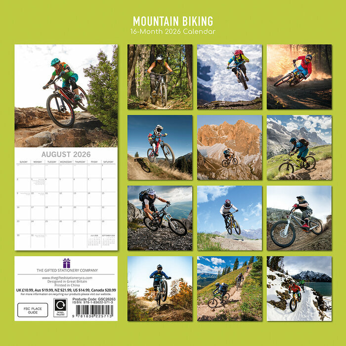 Calendrier Mural  Vélos VTT Tout Chemin