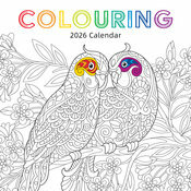 Calendrier Mural 2025  Colorier Coloriage Dtente