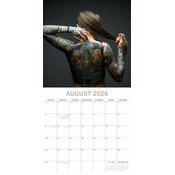 Calendrier Corps 2025 Tatouages Femmes et Hommes