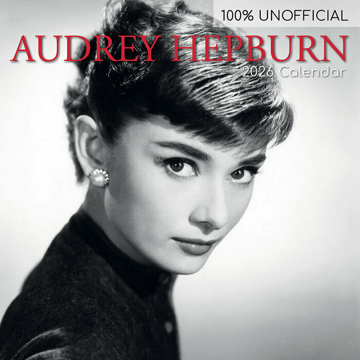 Calendrier Mural 2025 Icne Cinma Audrey Hepburn