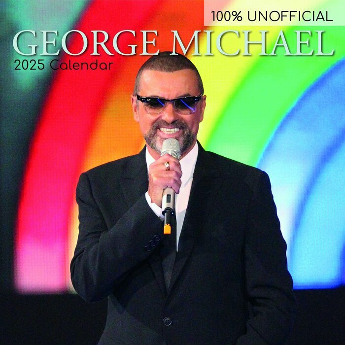 Calendrier Mural 2025 Georges Michael Chanteur