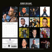 Calendrier 2026 Robbie Williams Chanteur