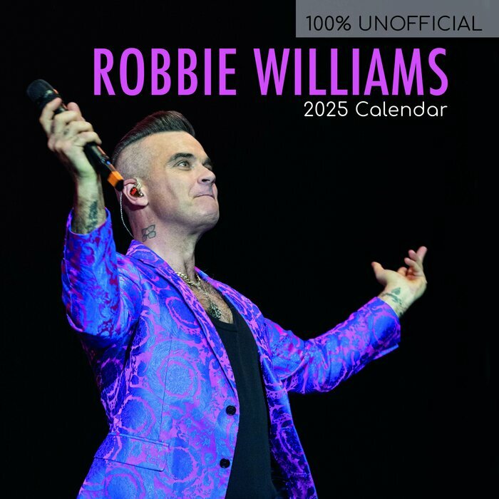 Calendrier Mural 2025 Robbie Williams Chanteur