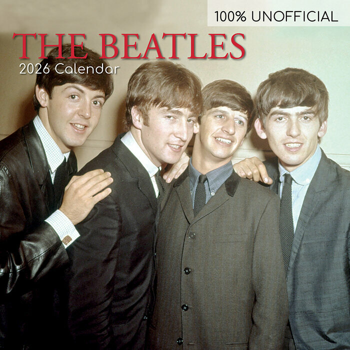 Calendrier Mural 2026 Les Beatles Groupe Anglais
