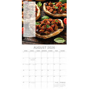 Calendrier papier 2026 Cuisine Vgan et Gourmande