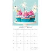 Calendrier Mural 2026 Pâtisserie 