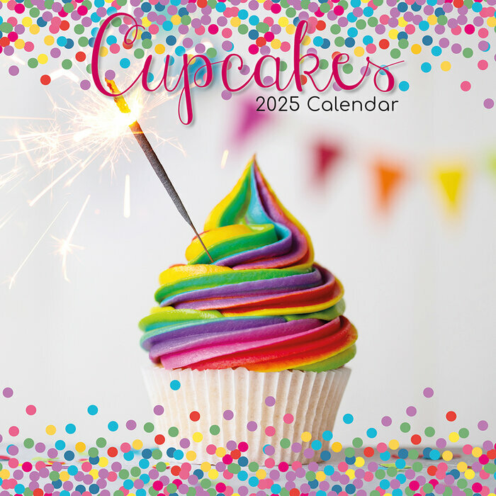 Calendrier Mural 2025 Pâtisserie Cupcakes