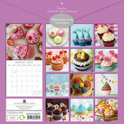 Calendrier Papier 2025 Pâtisserie Cupcakes