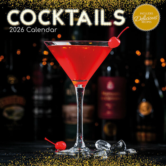 Calendrier Mural 2025 Cocktails Mixologie