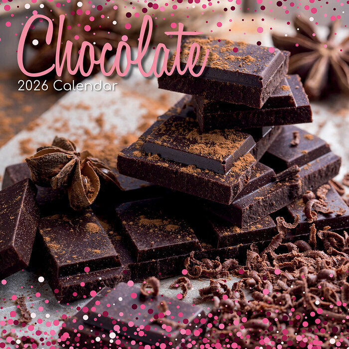 Calendrier Mural 2025 Chocolats et Gourmandises