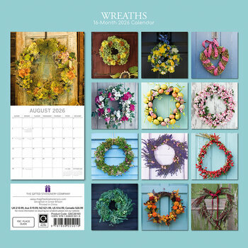 Calendrier 2025 Couronnes de Fleurs