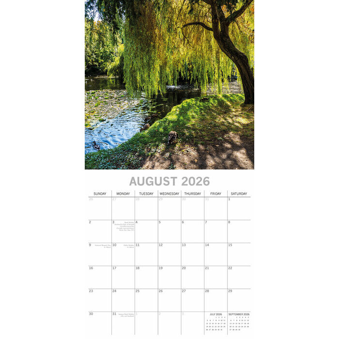Calendrier Mural 2026 Beauté des Arbres 