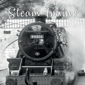 Calendrier Mural 2026 Train  Vapeur Noir et Blanc
