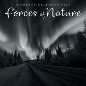 Calendrier Mural 2026 Nature Dchaine Orage Tempte Noir et Blanc
