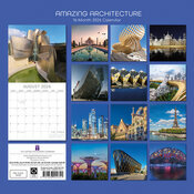 Calendrier papier 2026 Architectures Incroyables du Monde 