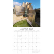 Calendrier Mural 2026 Effaçable Et Réutilisable – 152 X 87 Mm – Non Daté – Pour Maison Et Bureau