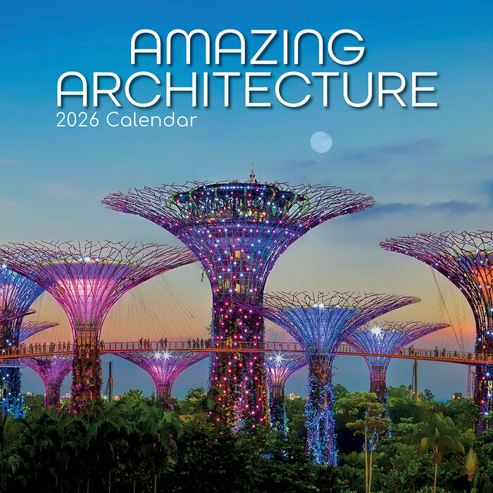 Calendrier Mural 2026 Architectures Incroyables du Monde 
