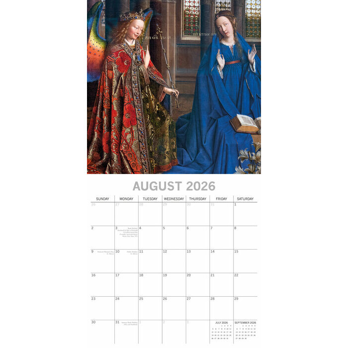 Calendrier Mural 2026 Anges Angelots