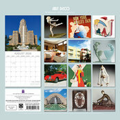 Calendrier 2026 Mouvement Art Dco Architecture