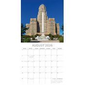 Calendrier Mural 2026 Mouvement Art Dco 