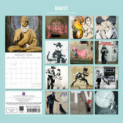 Calendrier  2026 Art Urbain Banksy Graffiti