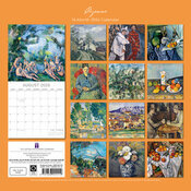 Calendrier 2026 Artiste Paul Czanne impressionniste