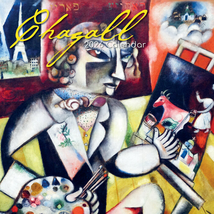 Calendrier Mural 2026 Artiste Marc Chagall Surralisme