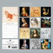 Calendrier 2026 Artiste Lonard De Vinci