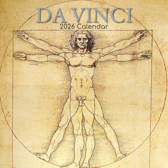 Calendrier Mural 2026 Artiste Lonard De Vinci