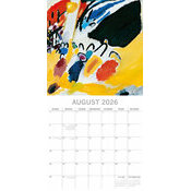 Calendrier Mural 2026  Wassily Kandinsky