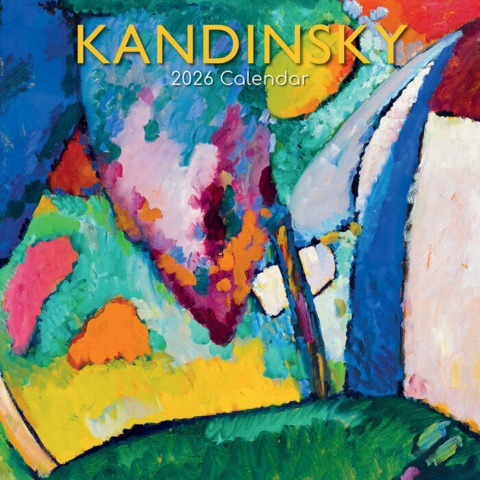 Calendrier Mural 2026 Artiste Wassily Kandinsky