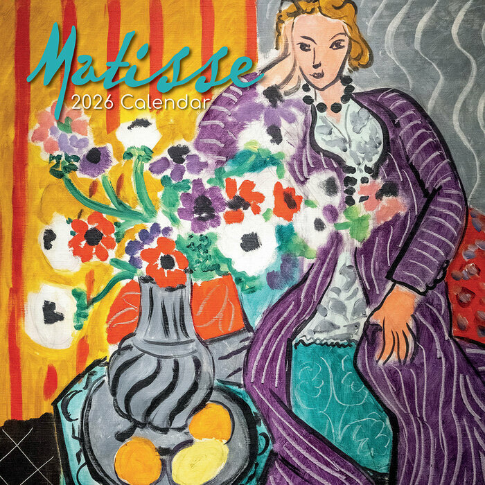 Calendrier mural 2026 Artiste Henri Matisse