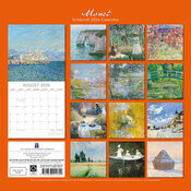 Calendrier 2026 Artiste Claude Monet