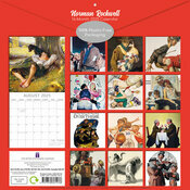 Calendrier Papier 2025 Artiste Norman Rockwell Saturday Evening Post