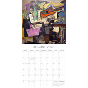 Calendrier papier 2026 Artiste Pablo Picasso