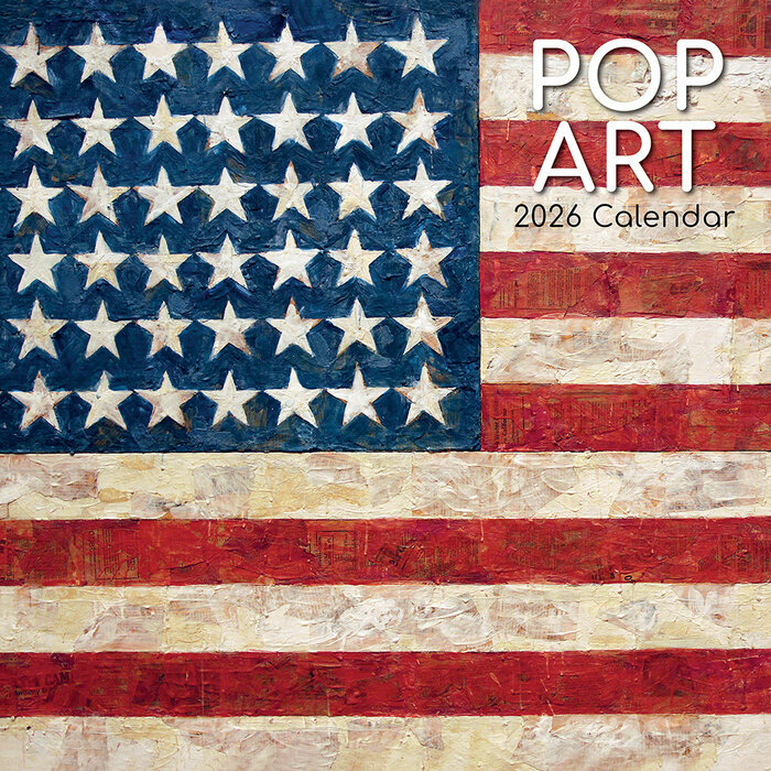 Calendrier Mural 2026 Artiste Pop art