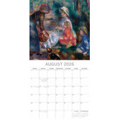 Calendrier Mural 2026  Auguste Renoir