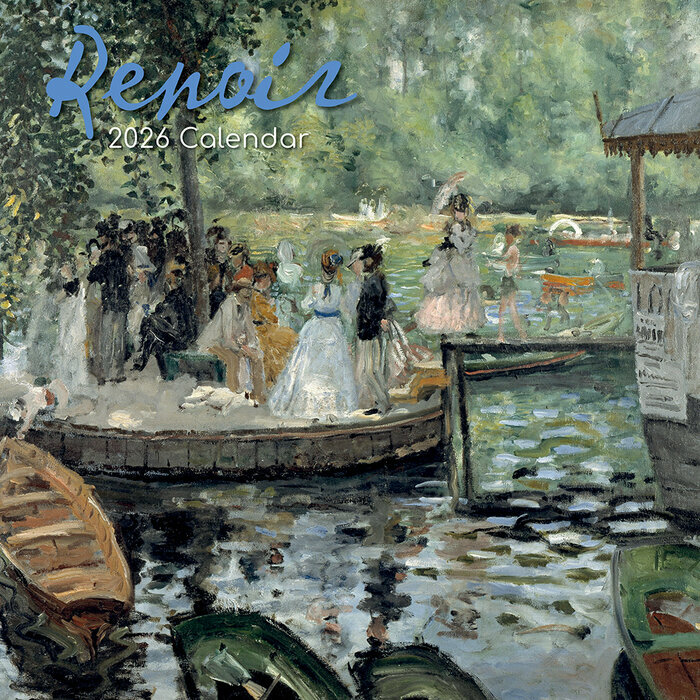 Calendrier Mural 2026 Artiste Auguste Renoir