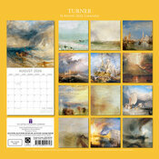 Calendrier 2026 Artiste William Turner
