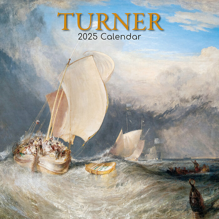 Calendrier Mural 2025 Artiste William Turner